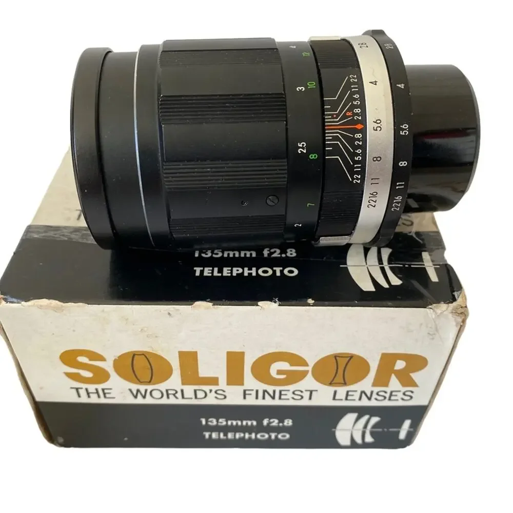 Soligor Telephoto Lens & Tele-Converter Alene Canon Camera Automatic Japan